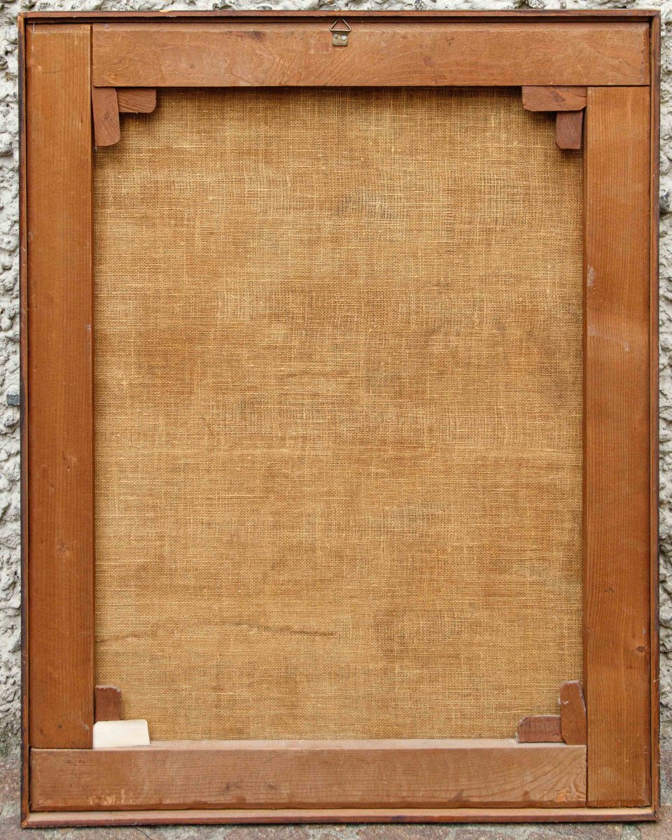 Marcantonio Mainardi (Crémone, 1570 - 1629), Crucifixion avec Madeleine et un saint franciscain-photo-3