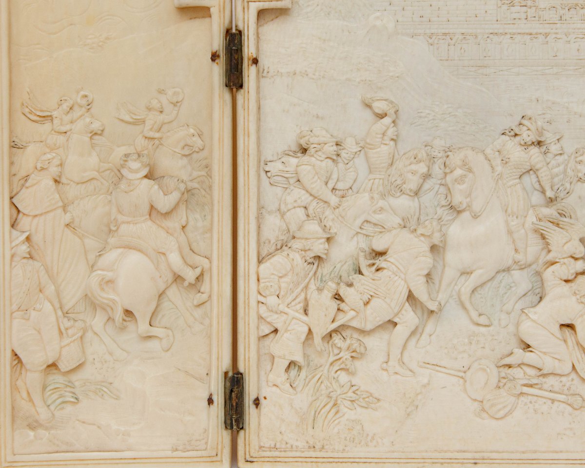 19th Century, Hunting Scene Of The Royals Of France-photo-1