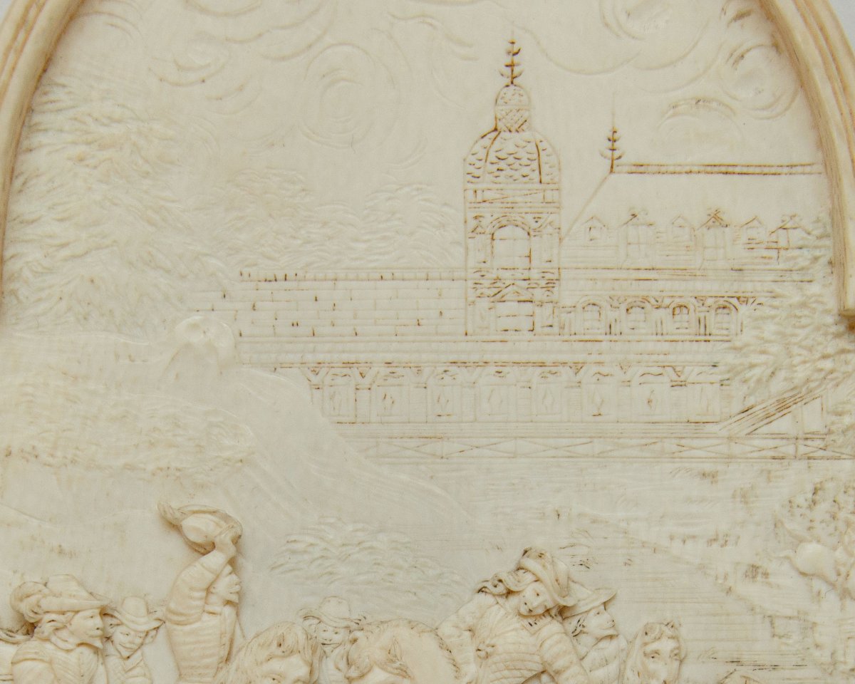 19th Century, Hunting Scene Of The Royals Of France-photo-5