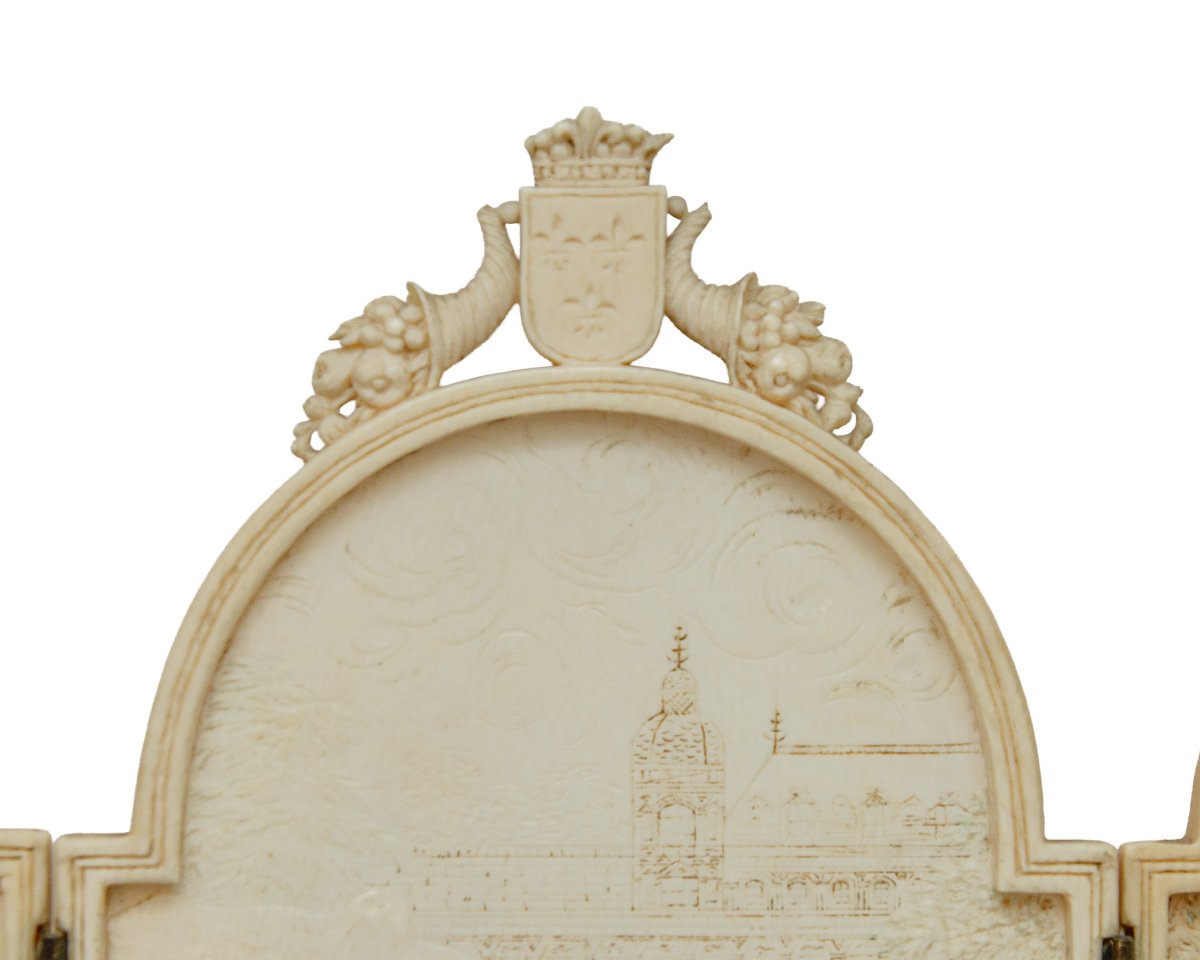 19th Century, Hunting Scene Of The Royals Of France-photo-6