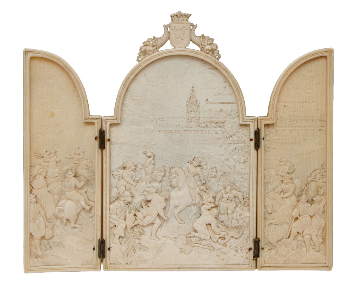 19th Century, Hunting Scene Of The Royals Of France