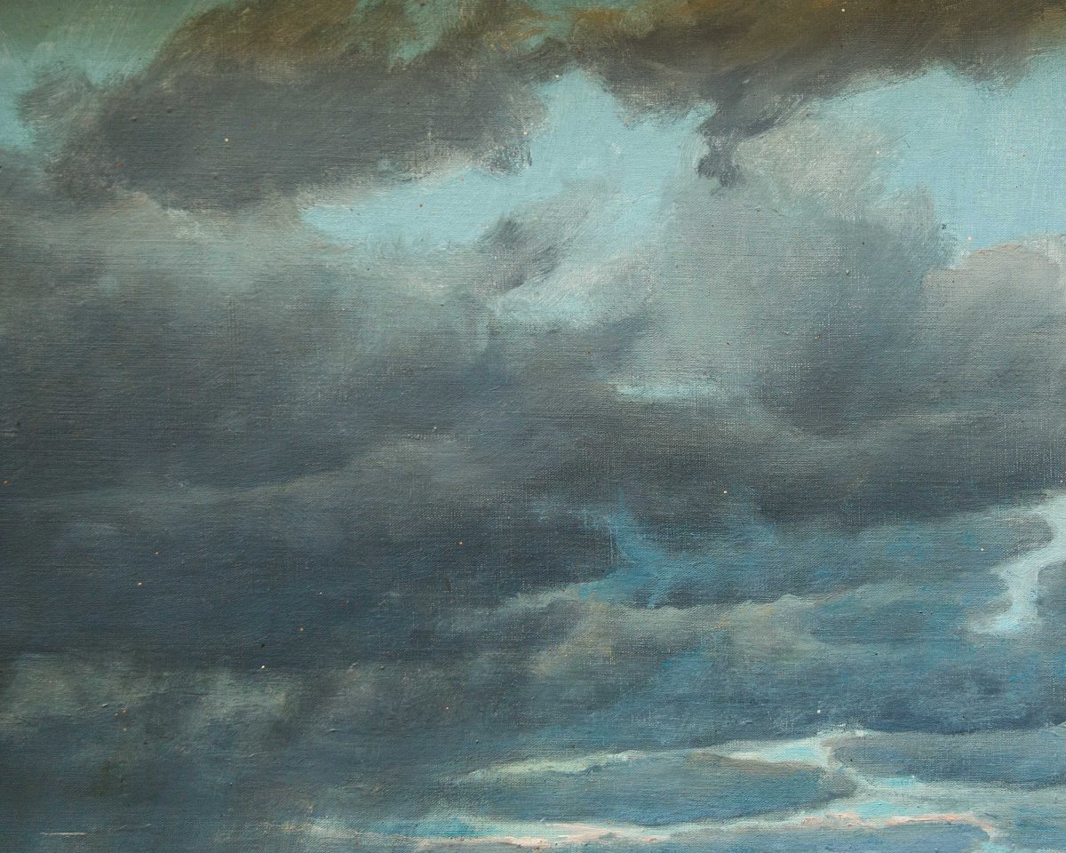 Francesco Bosso (vercelli, 1864 - Turin, 1933), Storm-photo-3