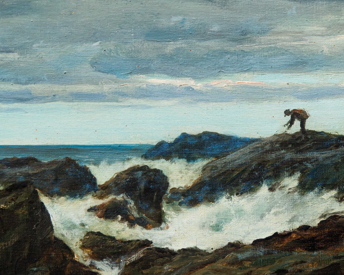 Francesco Bosso (vercelli, 1864 - Turin, 1933), Storm-photo-6