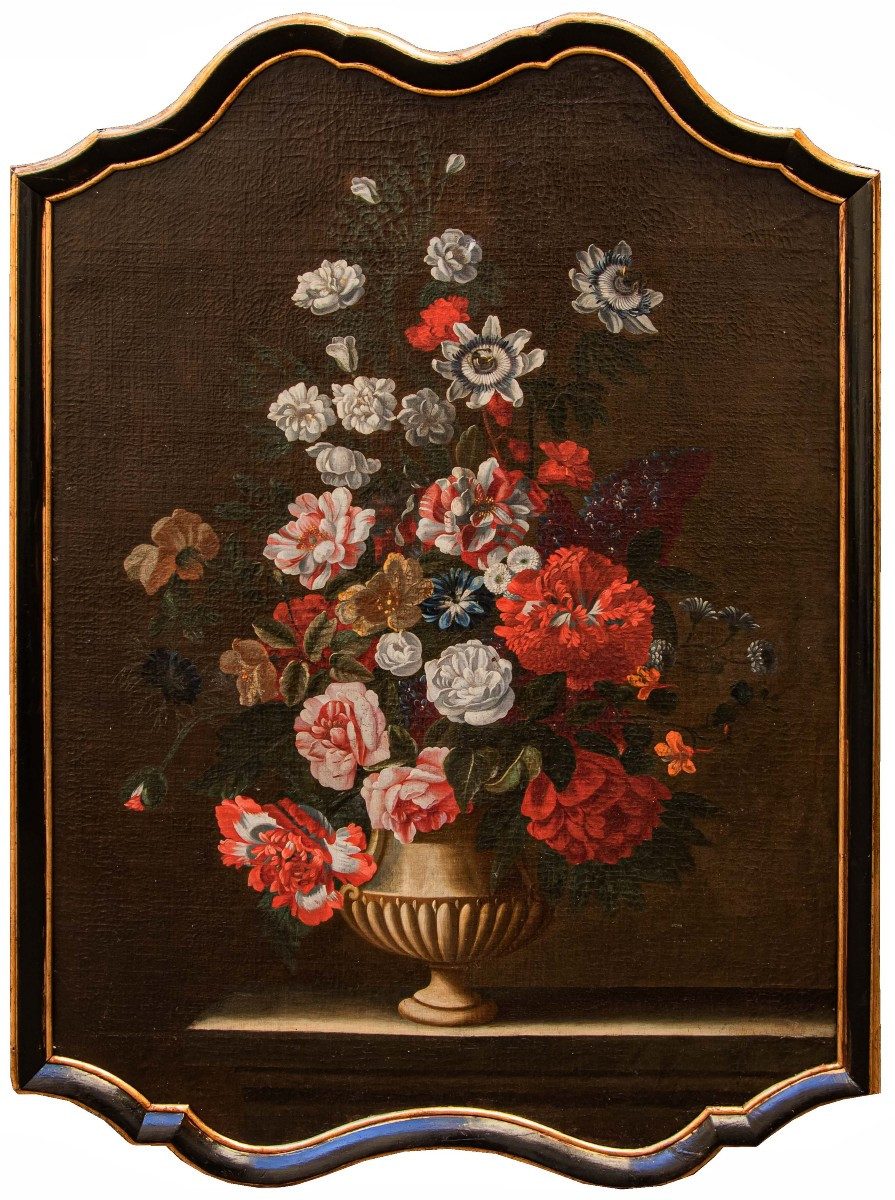 Scope Of Jean-baptiste Monnoyer (lille, 1636 - London, 1699), Vase Of Flowers