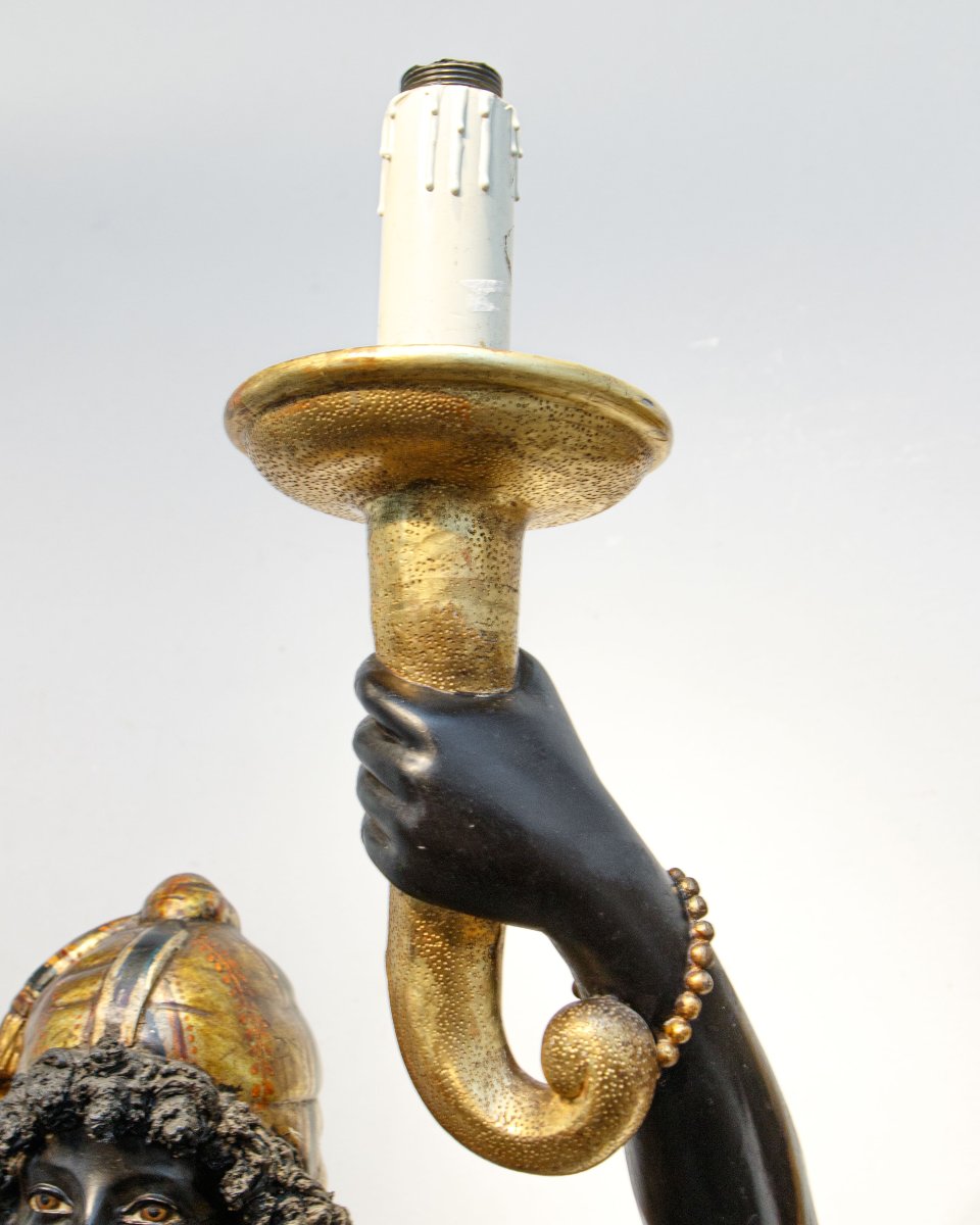 Venice, 19th Century, Moretta Holding A Lantern-photo-2