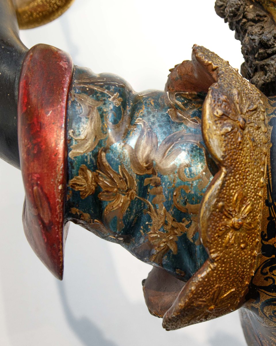 Venice, 19th Century, Moretta Holding A Lantern-photo-4