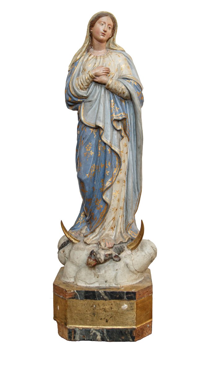 Gênes, début du XIXe siècle, Vierge Immaculée -photo-2