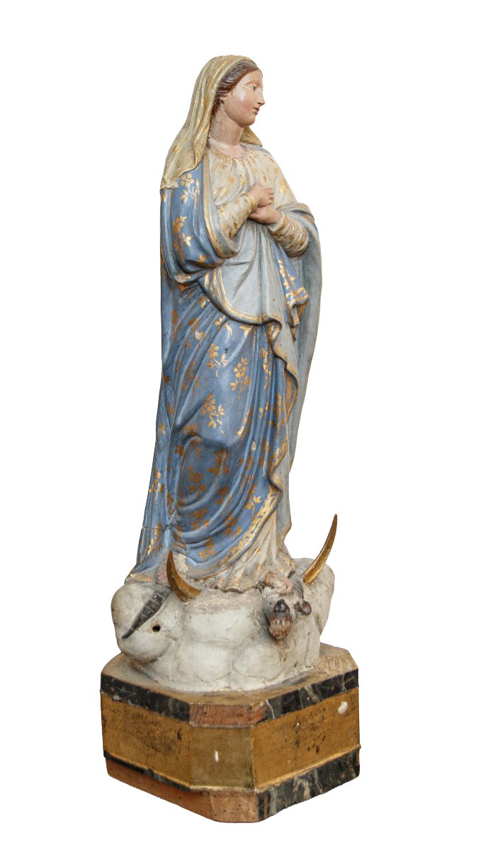 Gênes, début du XIXe siècle, Vierge Immaculée -photo-3