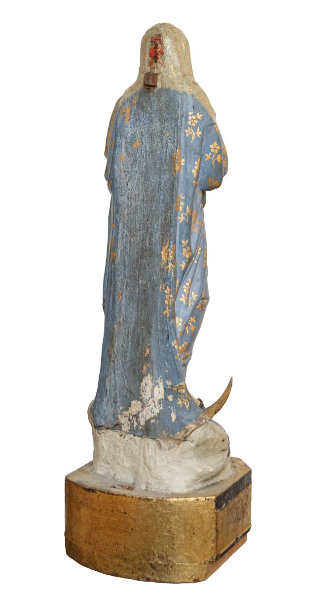 Gênes, début du XIXe siècle, Vierge Immaculée -photo-4