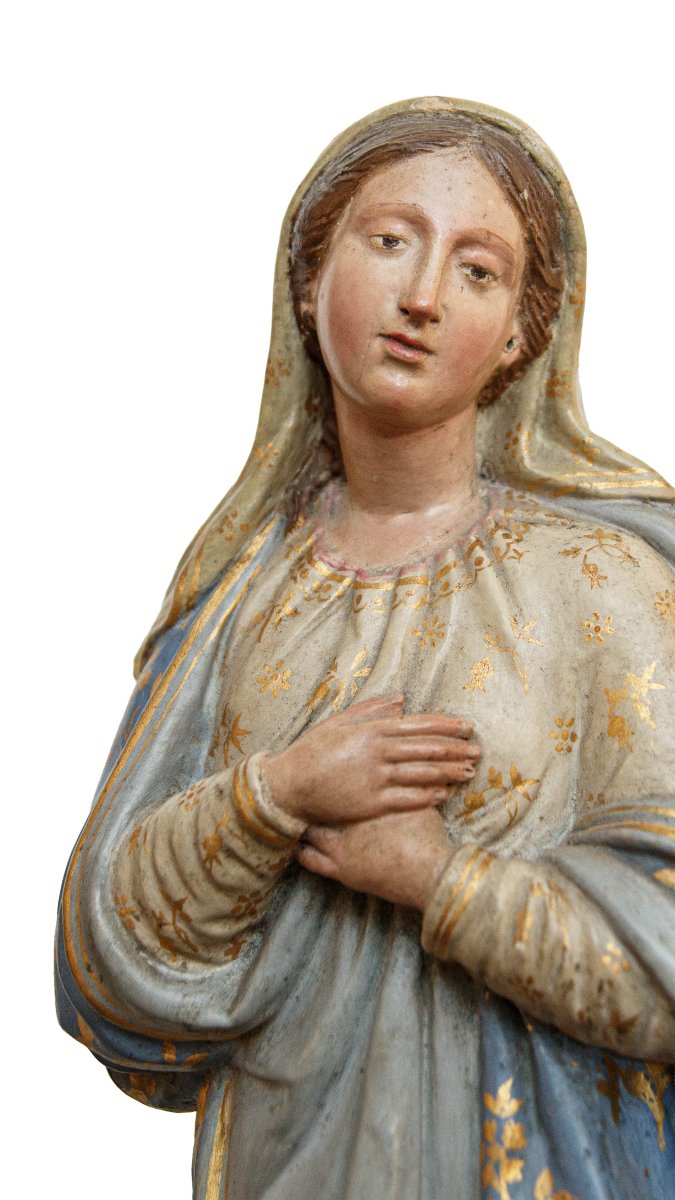 Gênes, début du XIXe siècle, Vierge Immaculée -photo-1