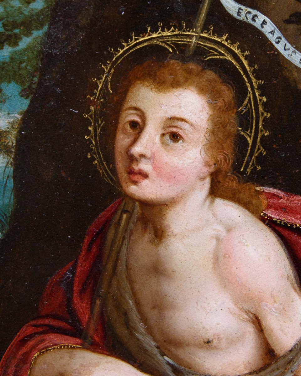 Le disciple de Jan Soens ('s-Hertogenbosch, 1547 ou 1548 - Parme, 1611), Ecce Agnus Dei-photo-4