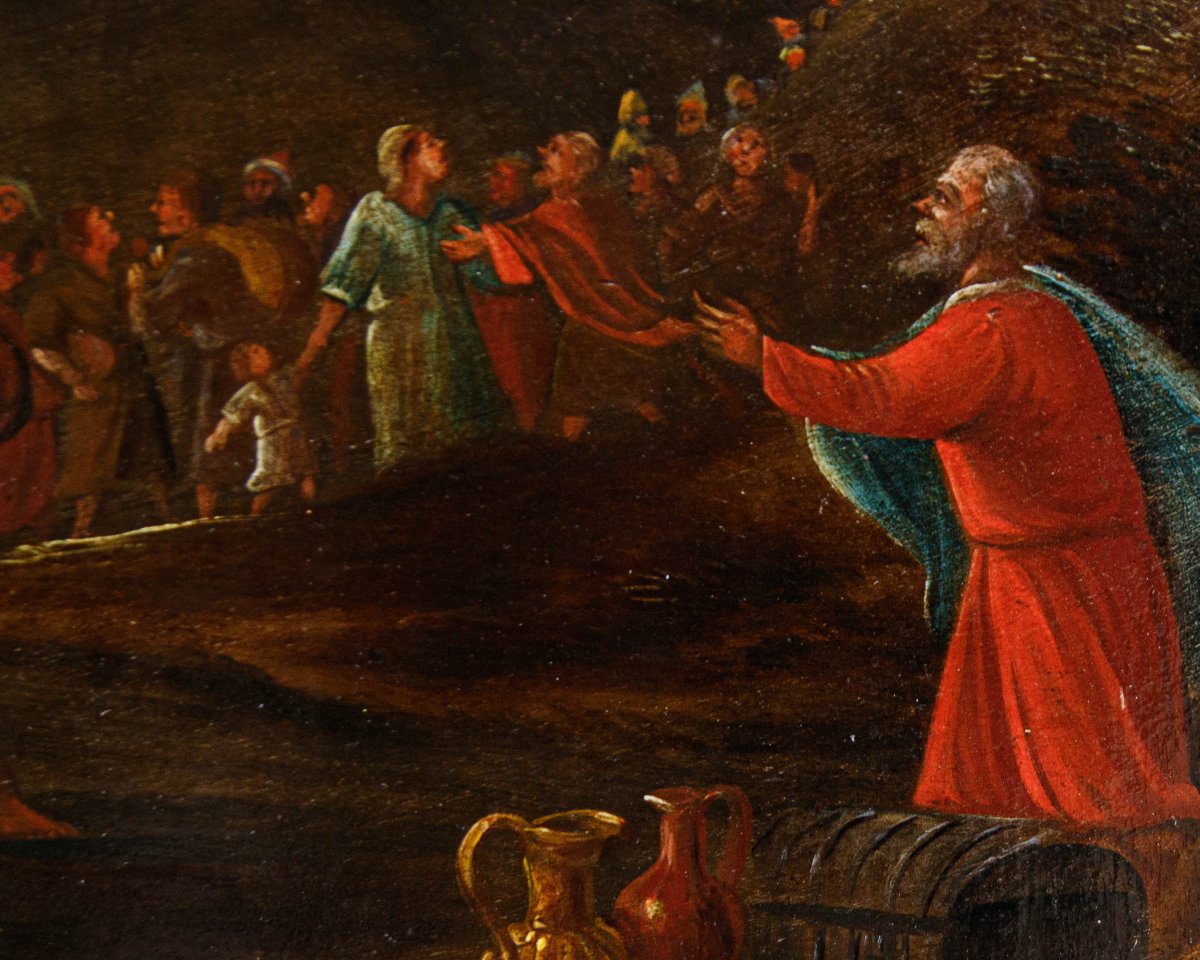 Atelier de Frans Francken le Jeune (Anvers, 1581-1642) , La chute des Egyptiens en mer Rouge-photo-7