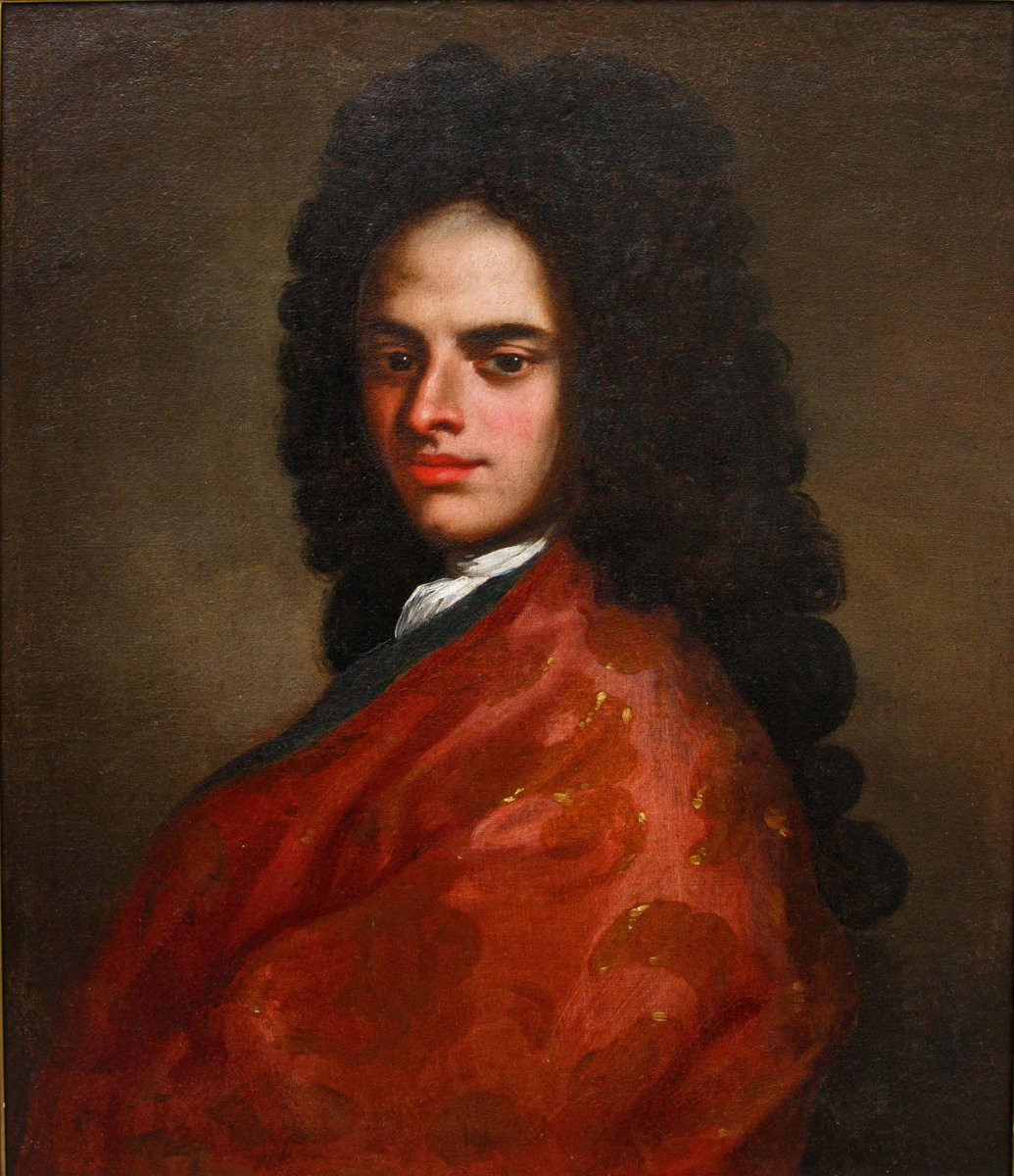 Sebastiano Bombelli (Udine, 1635 - Venise, 1719), attribué, Portrait de gentleman-photo-3