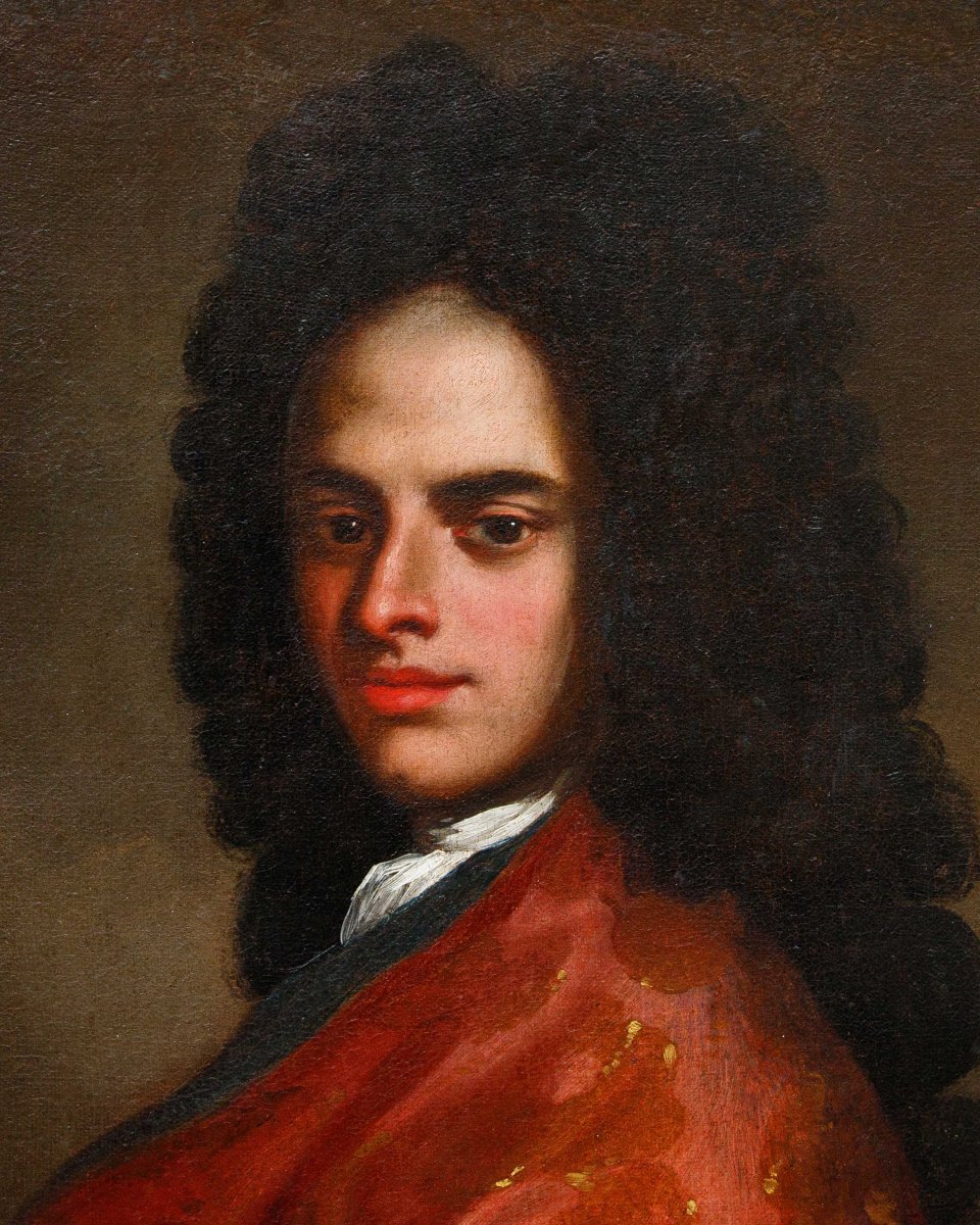 Sebastiano Bombelli (Udine, 1635 - Venise, 1719), attribué, Portrait de gentleman-photo-1