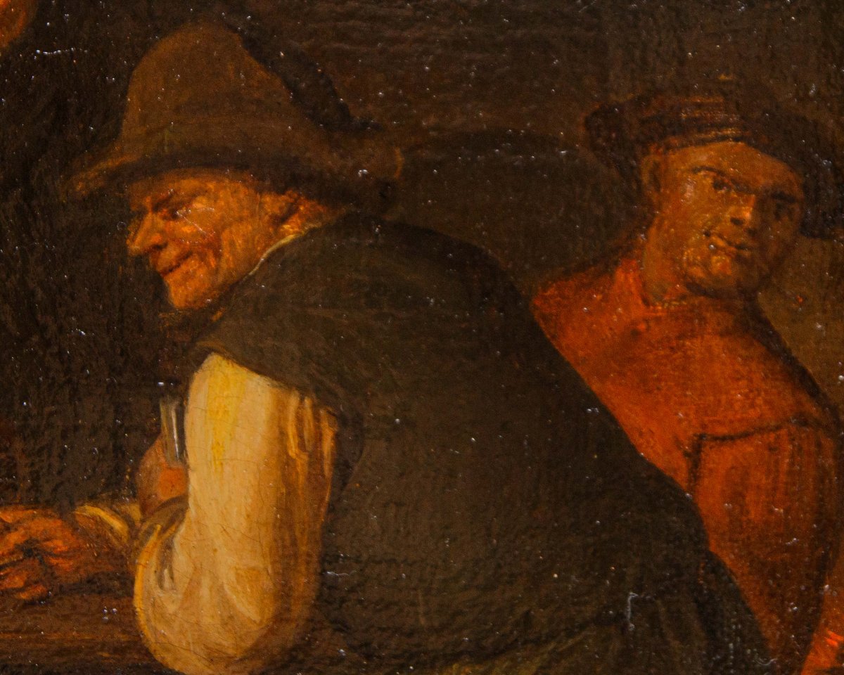 Egbert Van Heemskerck (haarlem, 1634 – London, 1704), From The Workshop Of, Tavern Scenes-photo-2