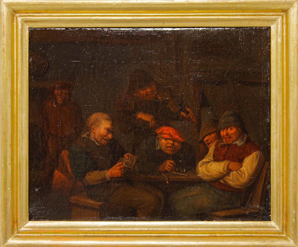Egbert Van Heemskerck (haarlem, 1634 – London, 1704), From The Workshop Of, Tavern Scenes-photo-3