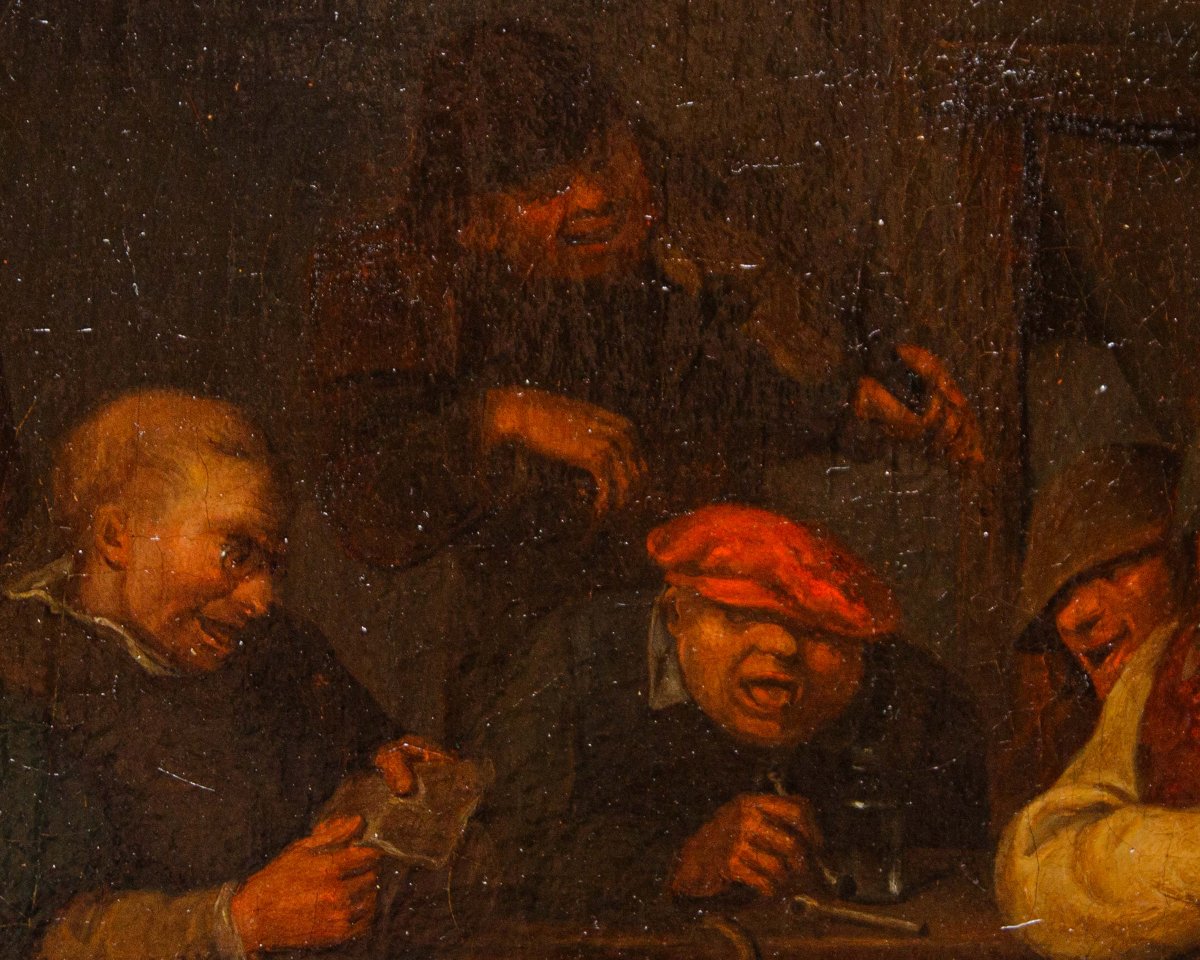 Egbert Van Heemskerck (haarlem, 1634 – London, 1704), From The Workshop Of, Tavern Scenes-photo-5