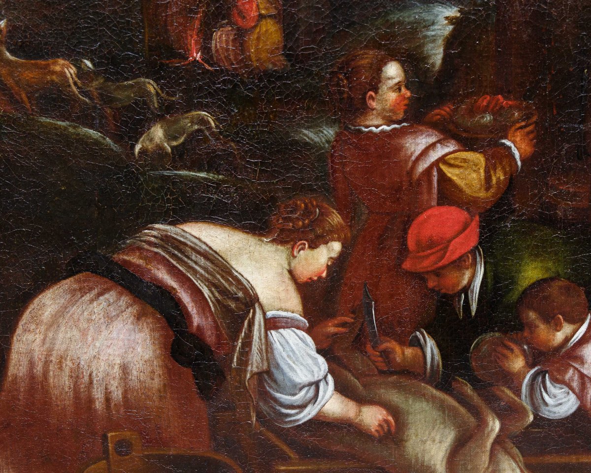 Workshop Of Leandro Dal Ponte, Known As Leandro Bassano (1557–1622), The Month Of December-photo-2