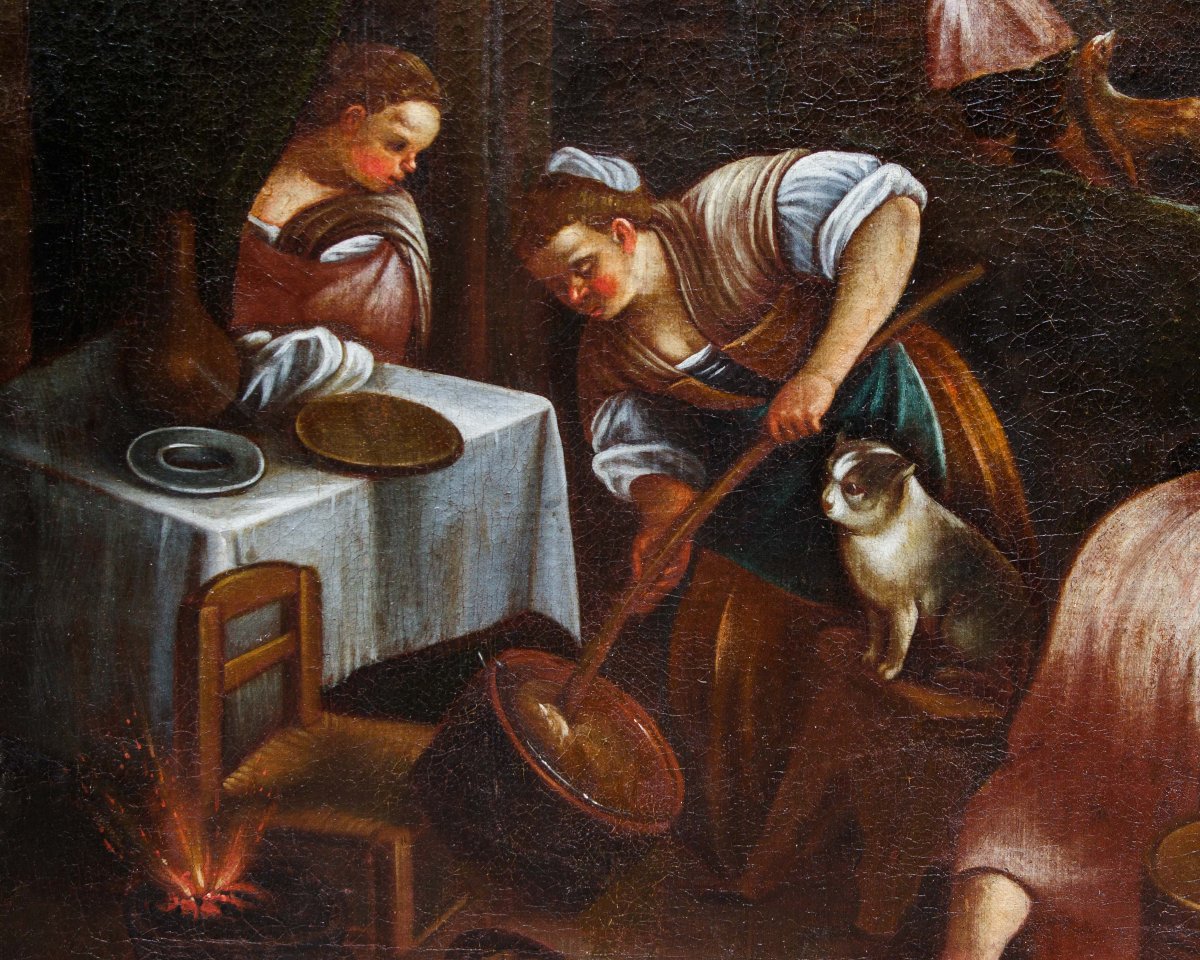 Workshop Of Leandro Dal Ponte, Known As Leandro Bassano (1557–1622), The Month Of December-photo-5