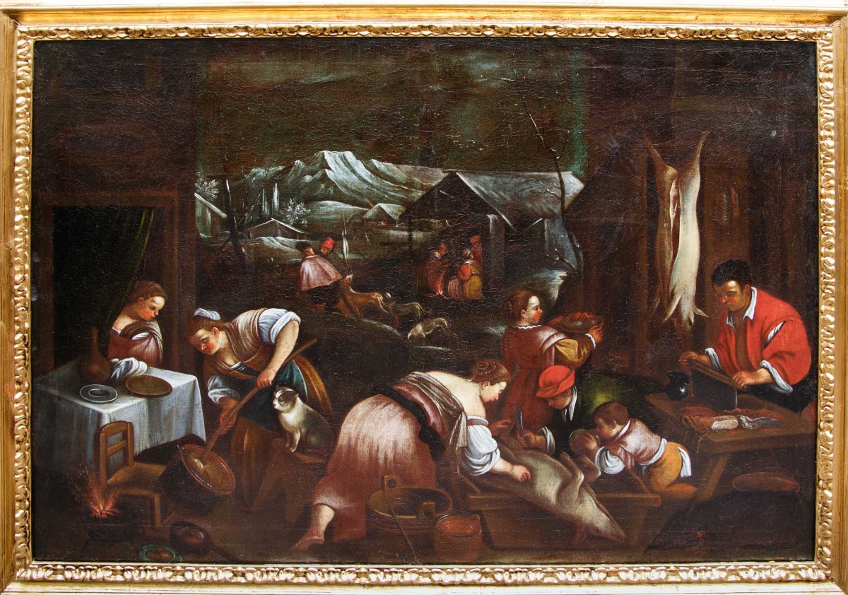 Workshop Of Leandro Dal Ponte, Known As Leandro Bassano (1557–1622), The Month Of December
