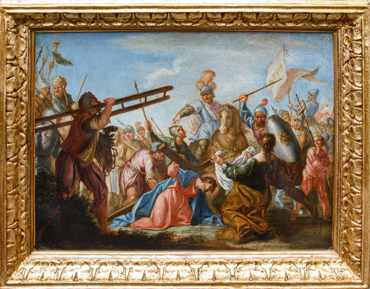 18th-century Venetian School, Christ Meets Veronica On The Way To Calvary