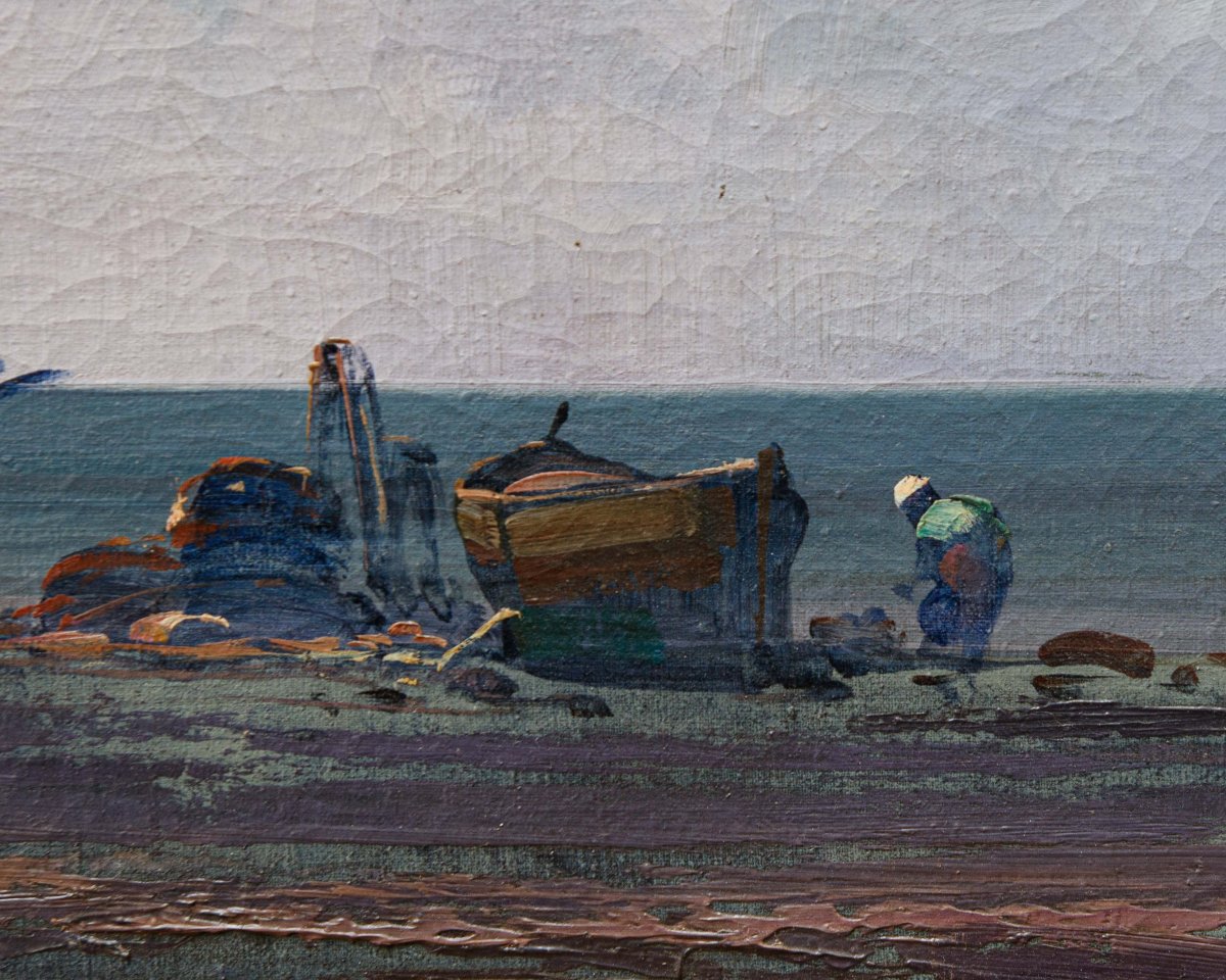 Cesare Gheduzzi (crespellano, 1894 – Turin, 1944), Seascape-photo-4