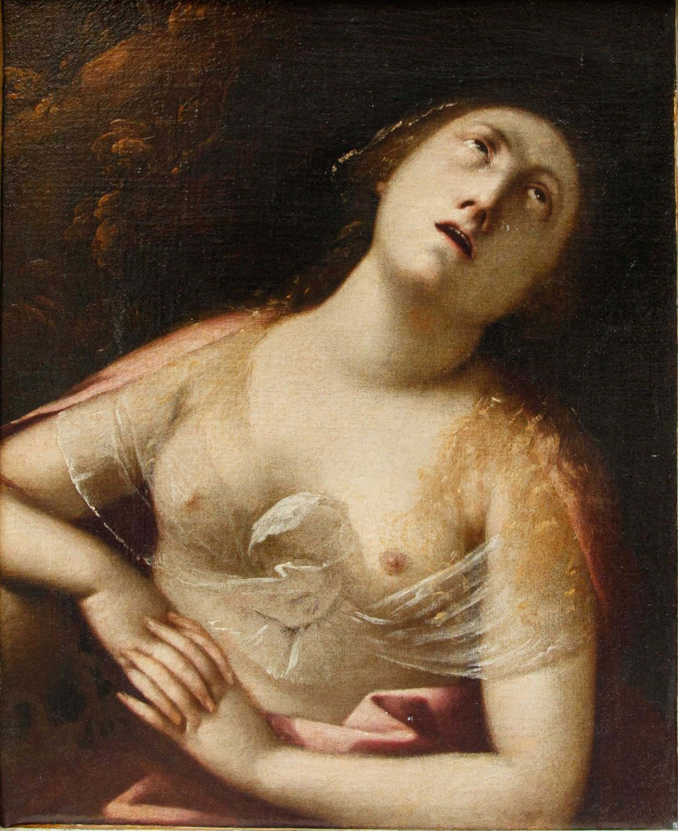 Workshop Of Francesco Cairo (santo Stefano In Brivio, 1607 – Milan, 1665), The Penitent Magdalene-photo-3