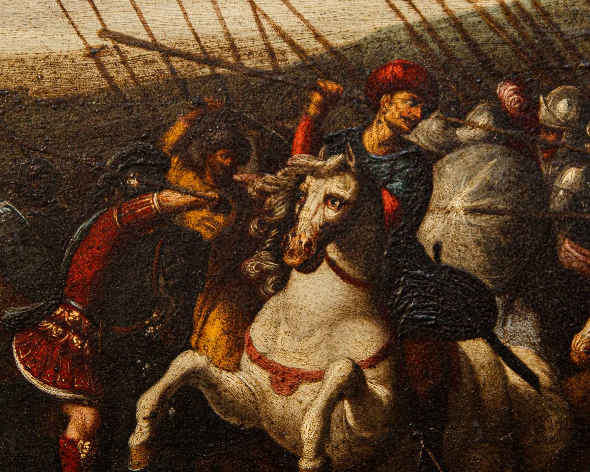 Antonio Tempesta (florence, 1555 – Rome, 1630), Attributed, Battle Scenes  -photo-5