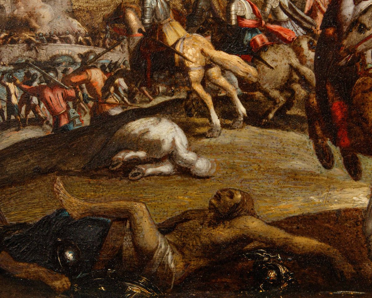 Antonio Tempesta (florence, 1555 – Rome, 1630), Attributed, Battle Scenes  -photo-6