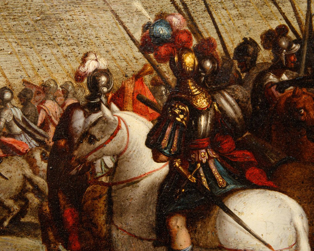 Antonio Tempesta (florence, 1555 – Rome, 1630), Attributed, Battle Scenes  -photo-7
