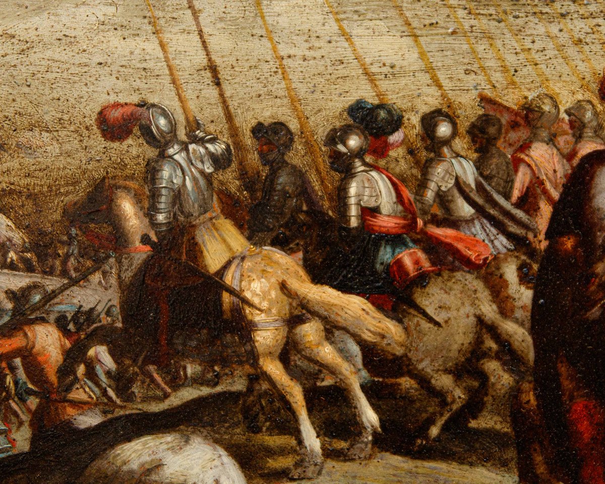 Antonio Tempesta (florence, 1555 – Rome, 1630), Attributed, Battle Scenes  -photo-8