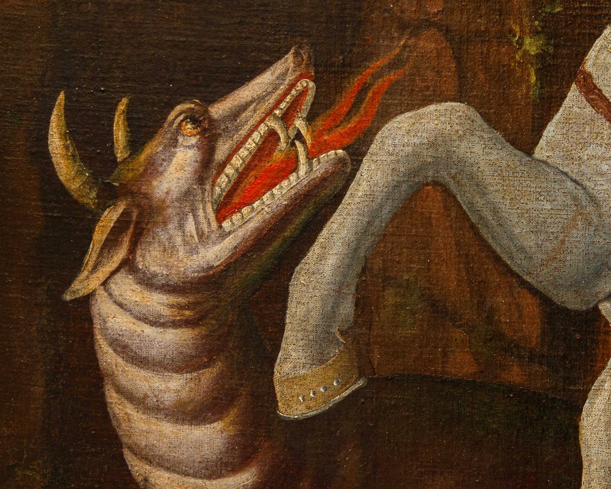 Fin du XVe siècle, début du XVIe siècle, Saint-Georges et le dragon -photo-8