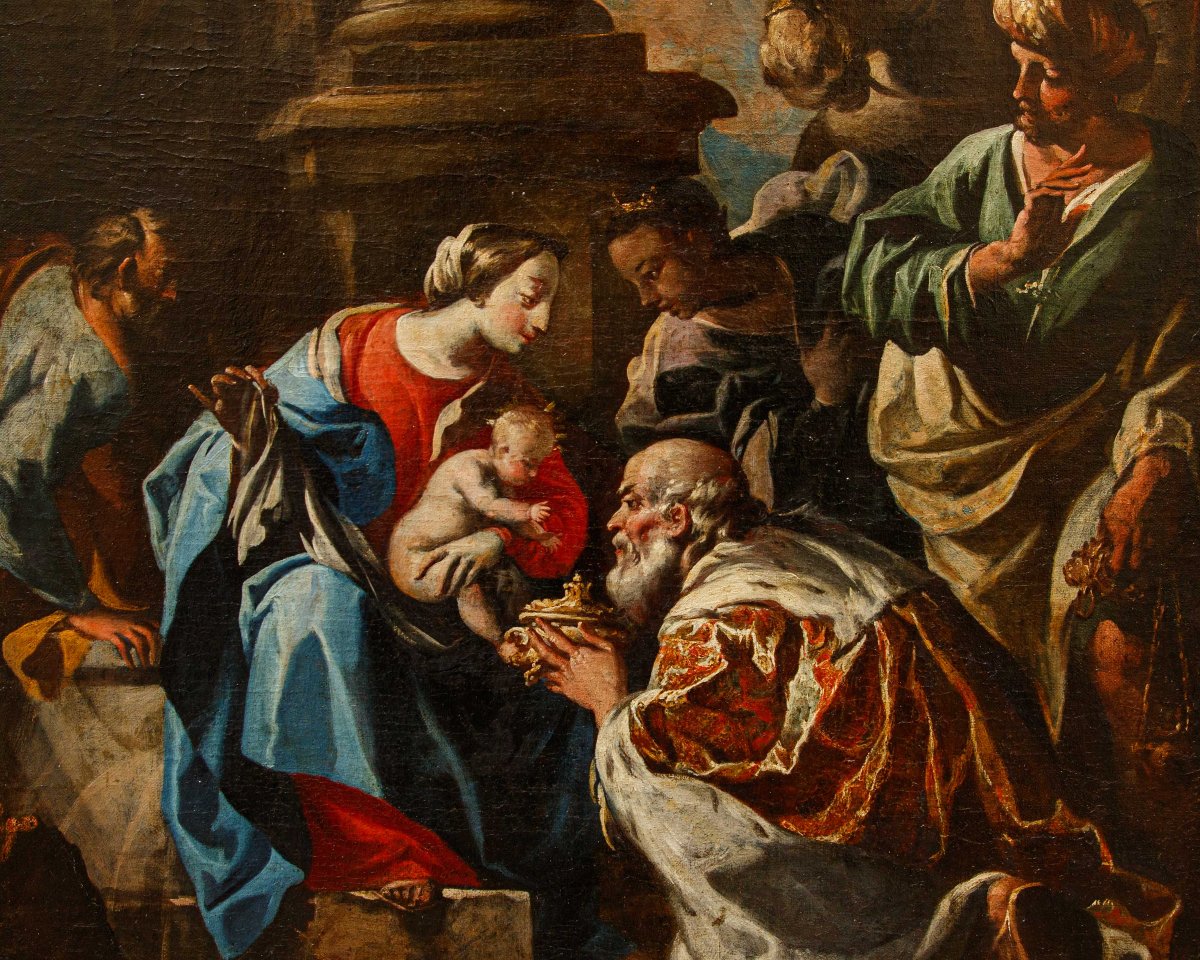Neapolitan School, 17th–18th Century, Adoration Of The Magi-photo-7