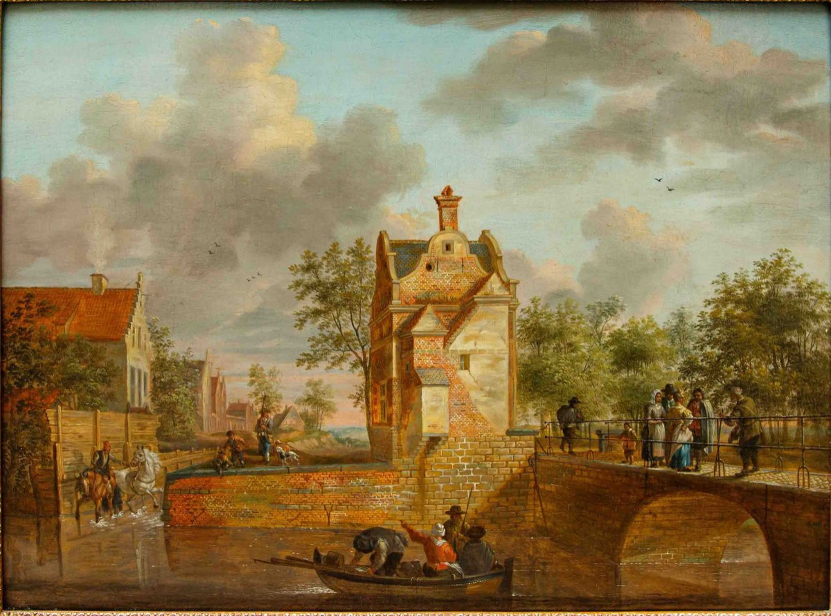 Hendrik Frans De Cort (antwerp, 1742 – London, 1810), River Landscapes-photo-4