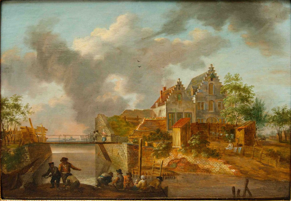 Hendrik Frans De Cort (antwerp, 1742 – London, 1810), River Landscapes-photo-5
