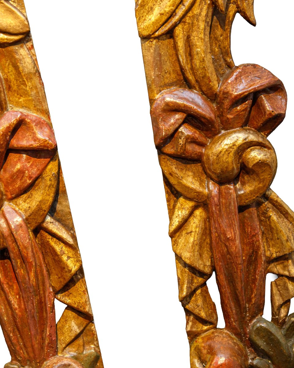 17th Century, Pair Of Pilasters-photo-1