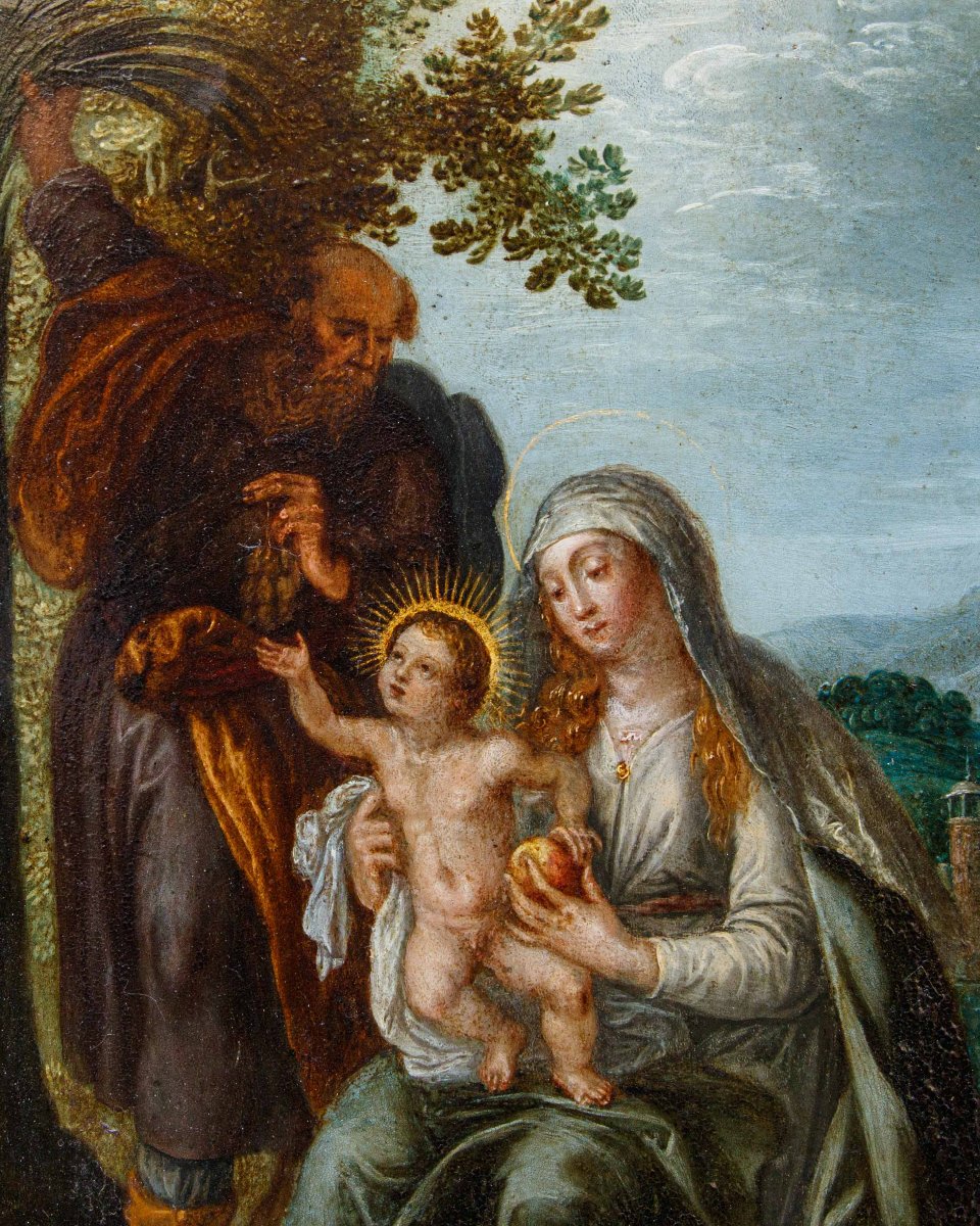 Denys Calvaert (1540, Antwerp – 1619, Bologna), From The Workshop Of, Holy Family-photo-1