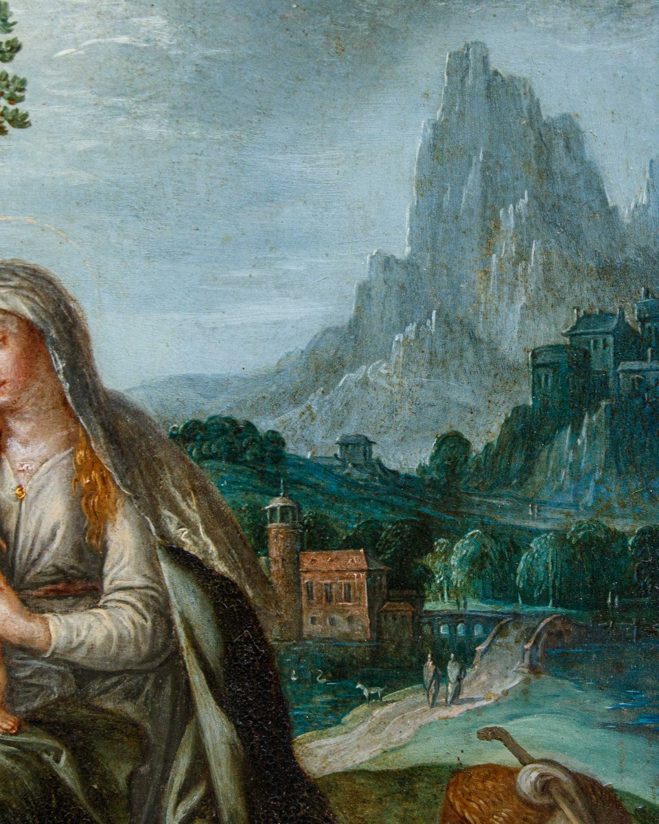 Denys Calvaert (1540, Antwerp – 1619, Bologna), From The Workshop Of, Holy Family-photo-2