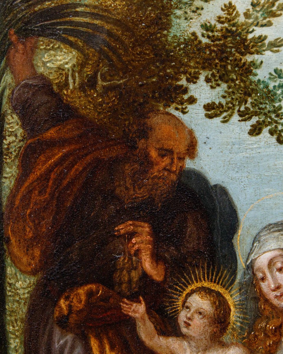 Denys Calvaert (1540, Antwerp – 1619, Bologna), From The Workshop Of, Holy Family-photo-7