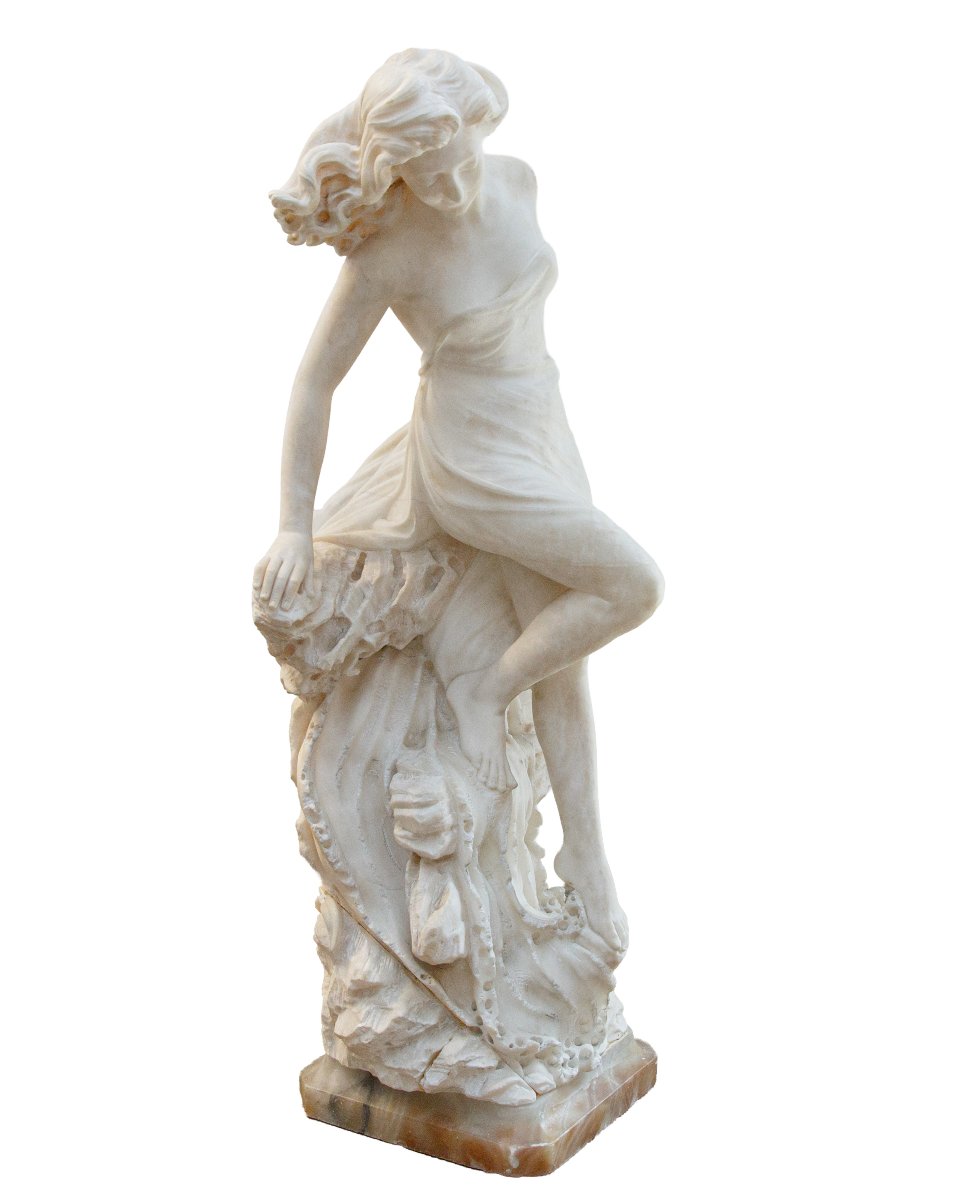 Ildebrando Bastiani (Chiusdino, 1867 - Florence, 1936), Ninfa-photo-4
