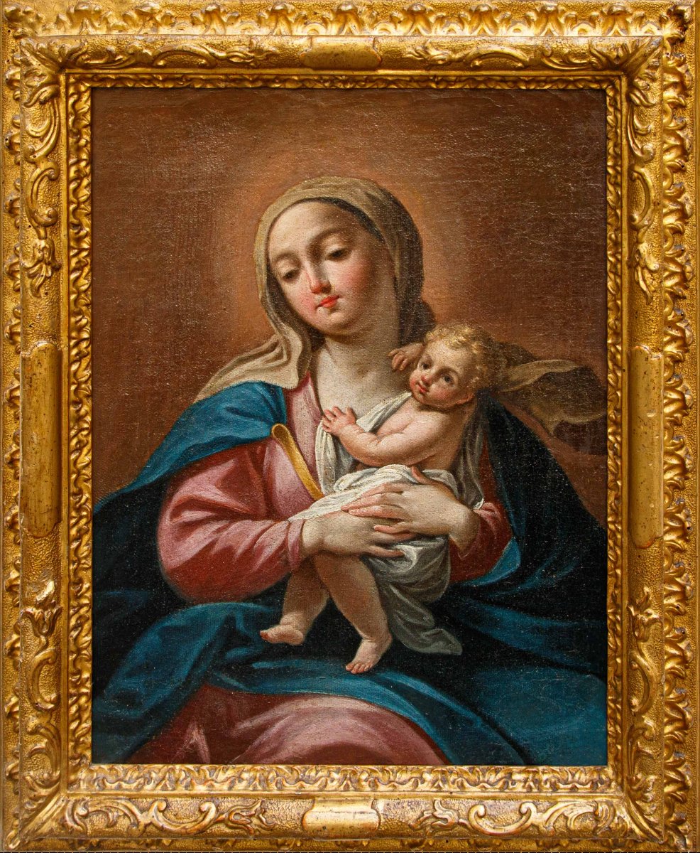 École émilienne, XVIIIe siècle, Vierge à l’enfant