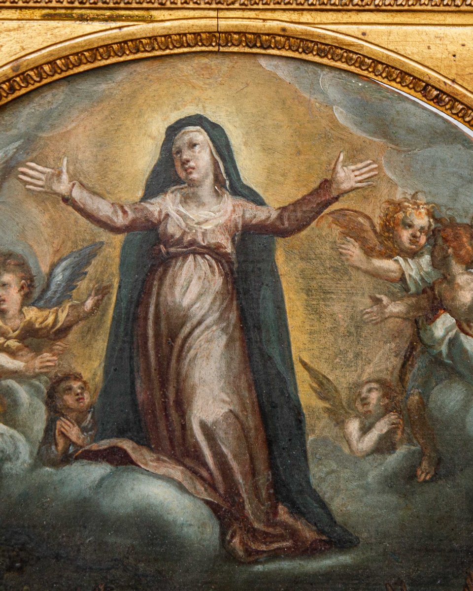 A Follower Of Hans Rottenhammer (1564–1625), The Assumption Of The Virgin-photo-4