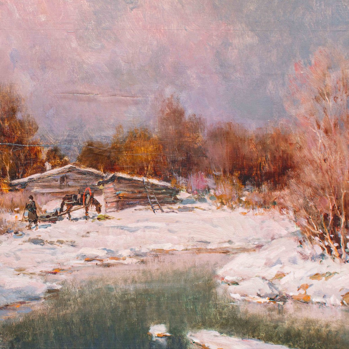 Ivan Karpoff (novocherkassk, 1898 – Milan, 1970), Sunset In Dacia-photo-4