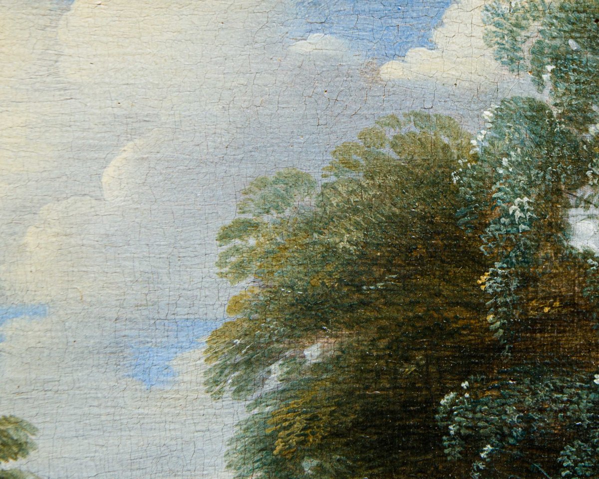 Pieter Van Avont (mechelen, 1600 – Deurne, 1652), Landscape With Saint John The Baptist And The Lamb-photo-6