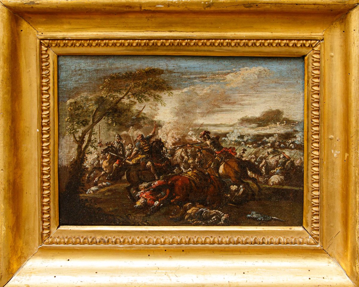 Francesco Graziani, dit Ciccio Napoletano,  Deux batailles de cavalerie-photo-3