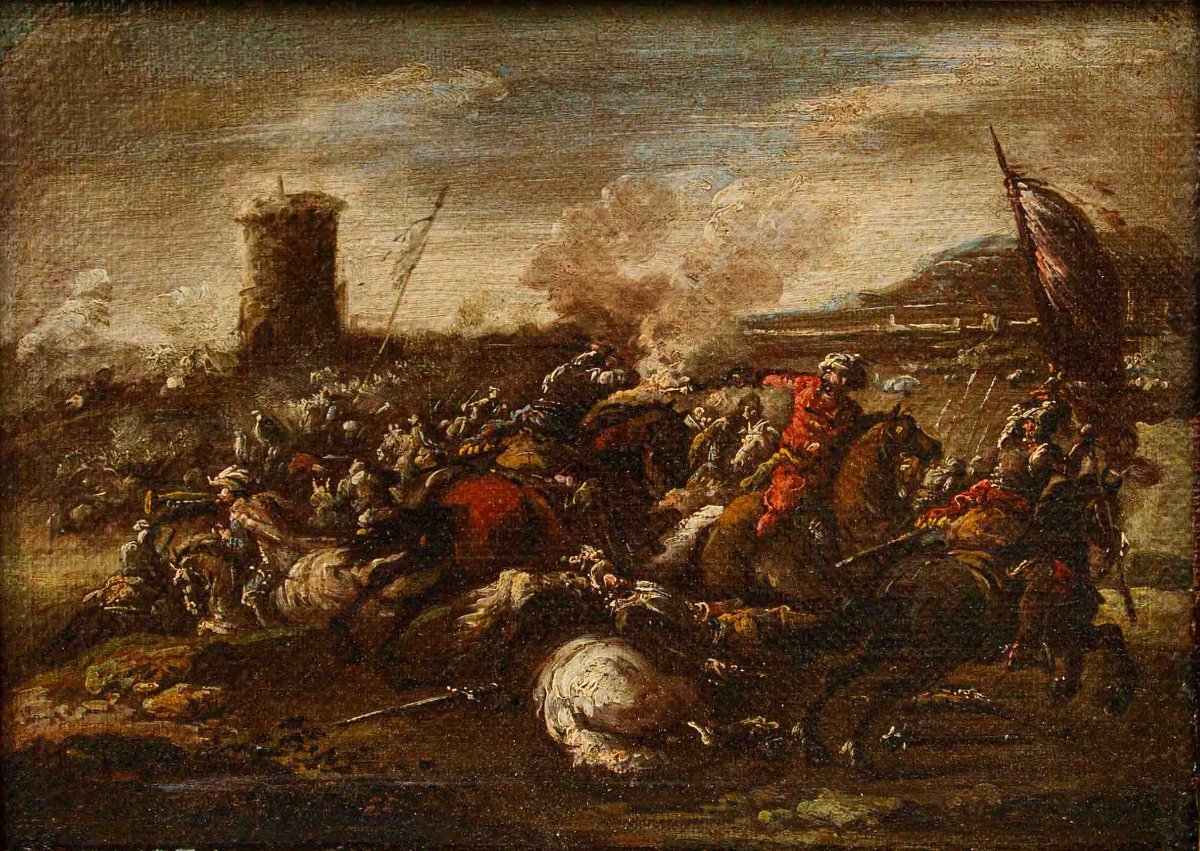 Francesco Graziani, dit Ciccio Napoletano,  Deux batailles de cavalerie-photo-3
