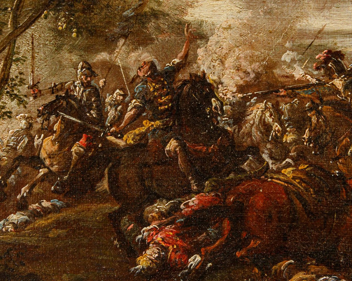 Francesco Graziani, dit Ciccio Napoletano,  Deux batailles de cavalerie-photo-6