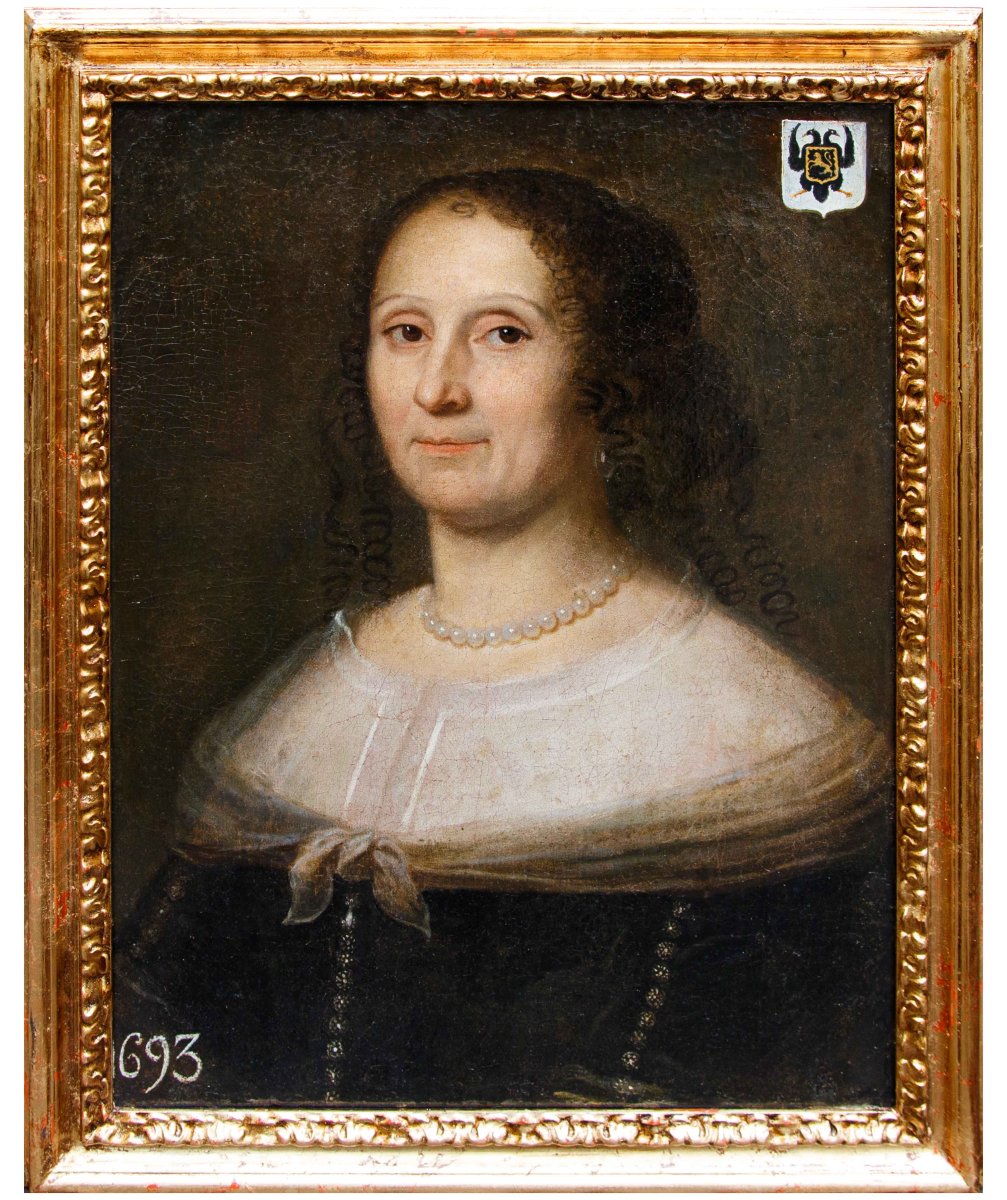 Disciple de Philippe de Champaigne (Bruxelles, 1602 - Paris, 1674), Paire de portraits-photo-4