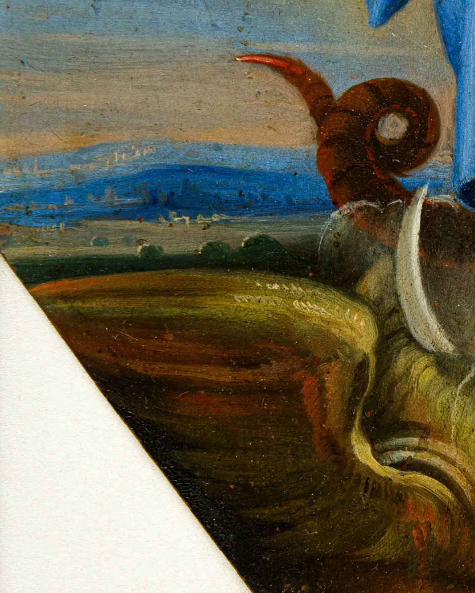 Peintre corthonesque, XVIIe siècle, Immaculée-photo-4