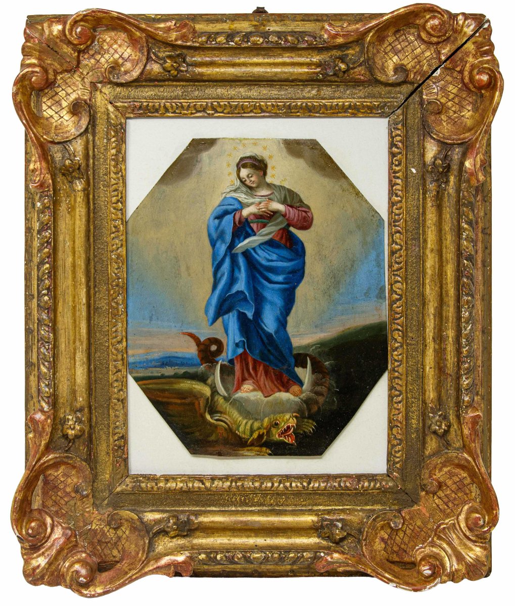 Peintre corthonesque, XVIIe siècle, Immaculée